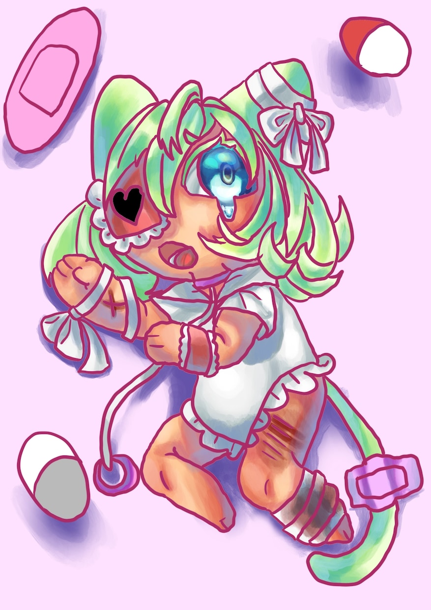 イラスト(デジタル)描きます イラストをデジタルで描きます。 イメージ3