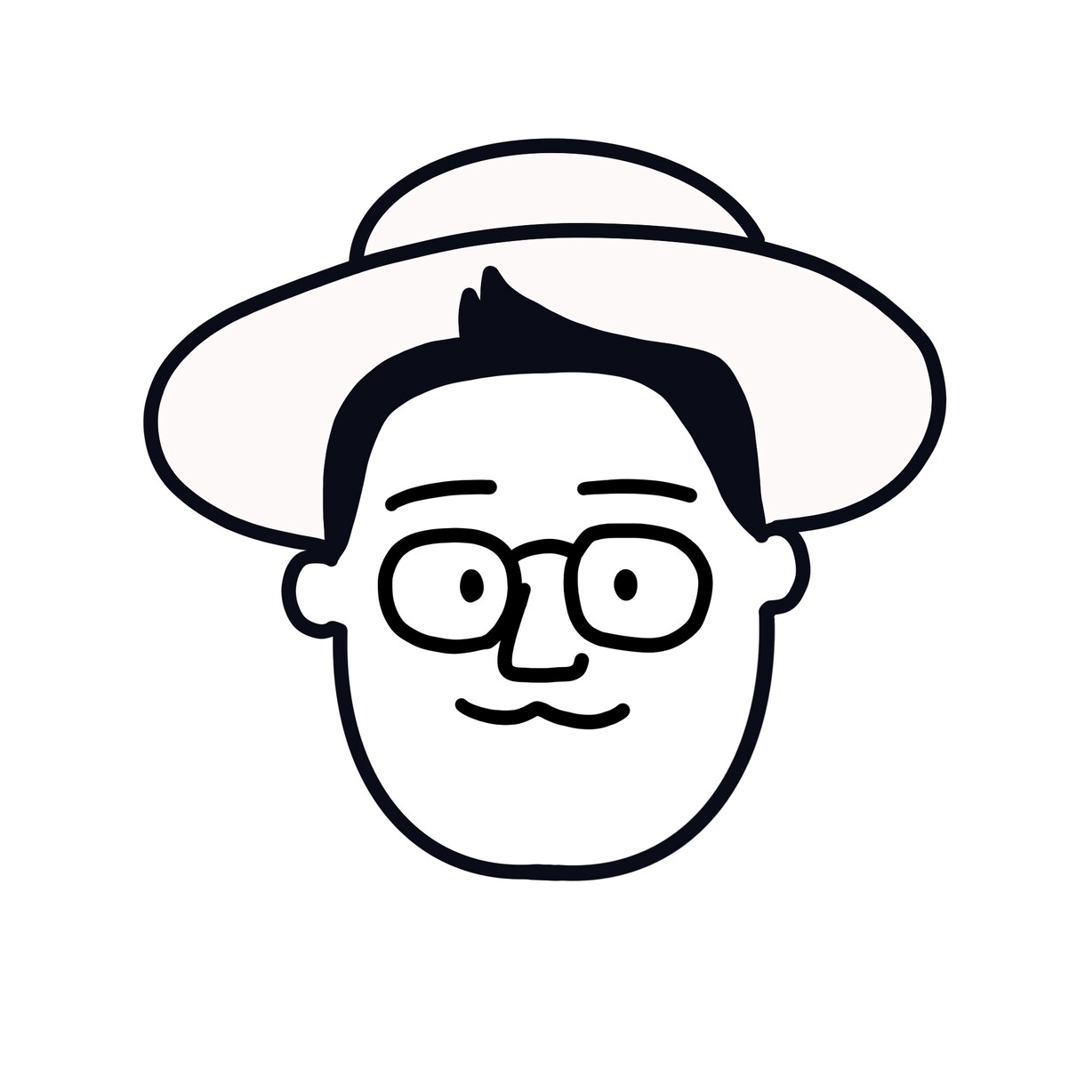 シンプルゆるかわアイコンにぴったりな似顔絵描きます 小さい頃から絵を描いて喜んでもらうのが何より嬉しいです イメージ3