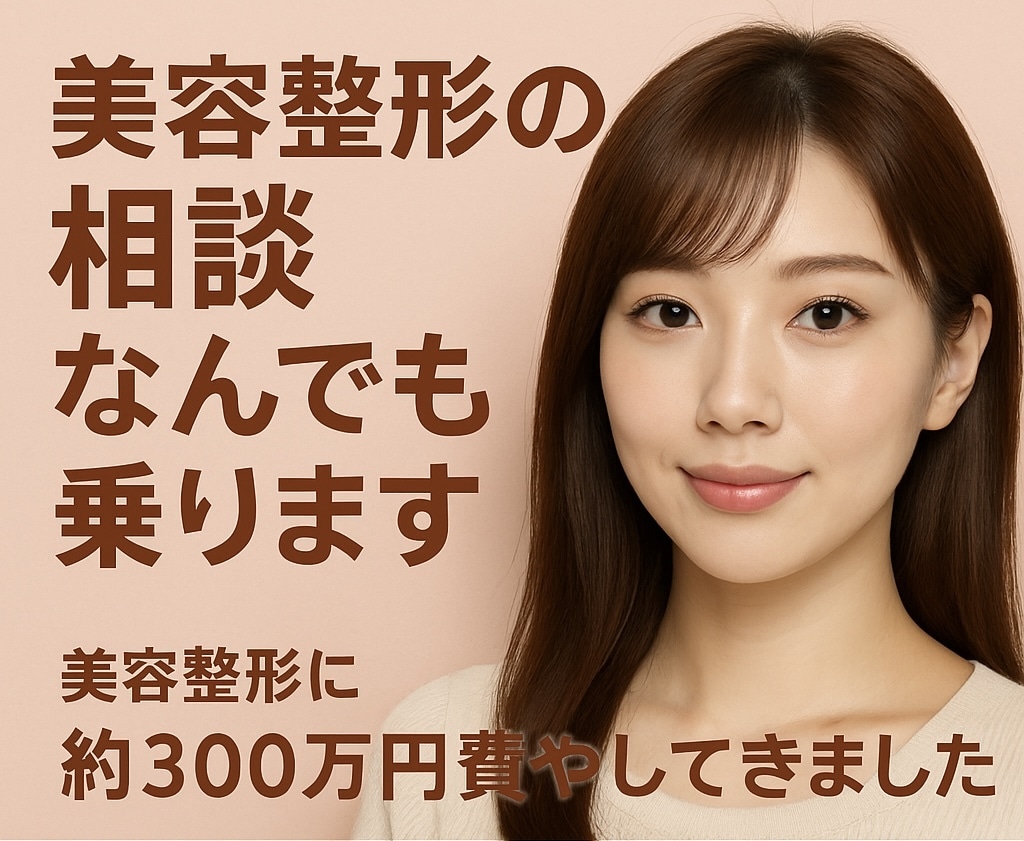 美容整形の相談、何でも乗ります 眼瞼下垂手術を4回経験！実体験からアドバイスします。 イメージ1