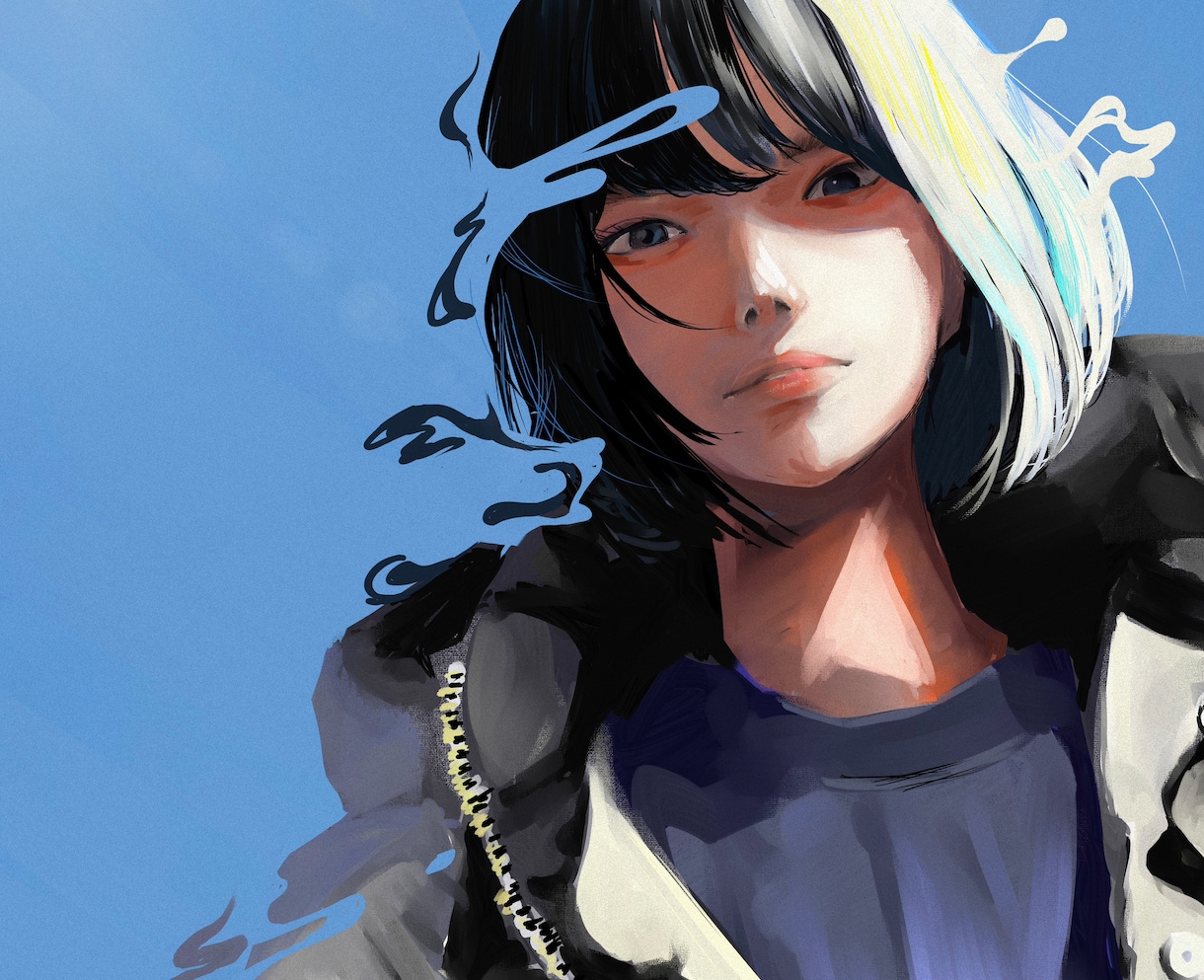 綺麗な一枚絵イラストを描きます リアル寄り、デフォルメ強め等対応出来ます。 イメージ3