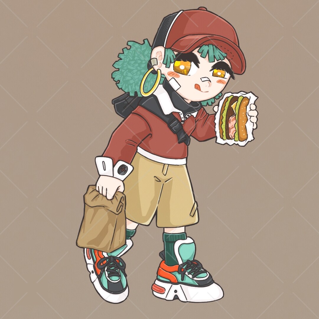 シンプルポップなキャラクターイラストを描きます 依頼者様の要望に寄り添って丁寧に制作します！ イメージ4