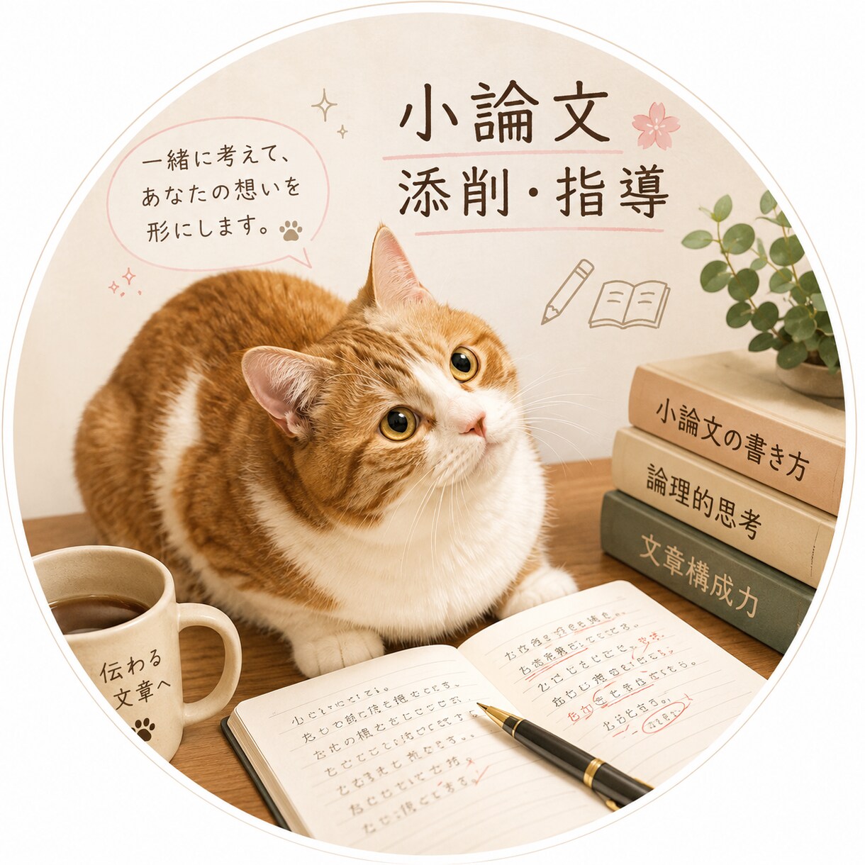 中高生の小論文を添削します 小論文のフィードバック、アイデア出しを行います。 イメージ1