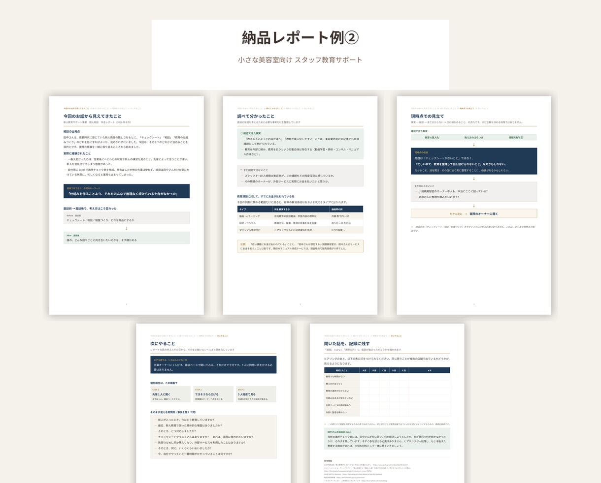 事業・サービスのアイデアを一緒に壁打ちします │市場調査＋30分面談＋個別レポート納品 イメージ5