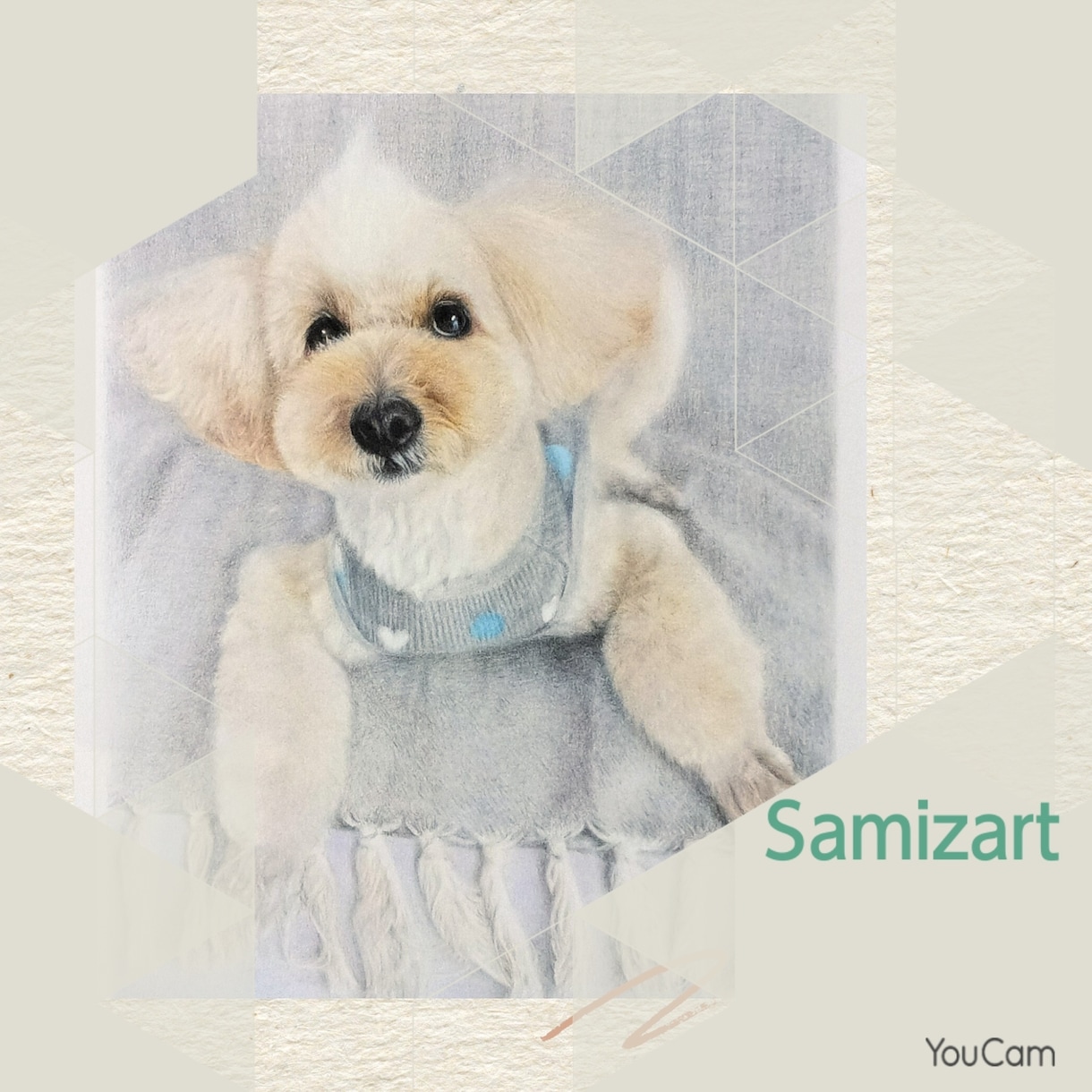 A4サイズ／色鉛筆画を制作いたします ご一緒に大切な思い出を作りませんか？ イメージ1