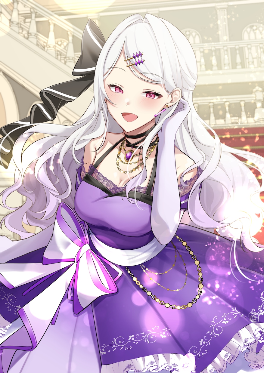 可愛い女性キャラの立ち絵・一枚絵を制作します 歌ってみた/配信サムネなど、構図やキャラデザから相談OK イメージ2