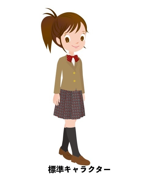 ふんわり優しい女の子のキャラクターを作成します 自分だけのイメージキャラクターをつくります イメージ5