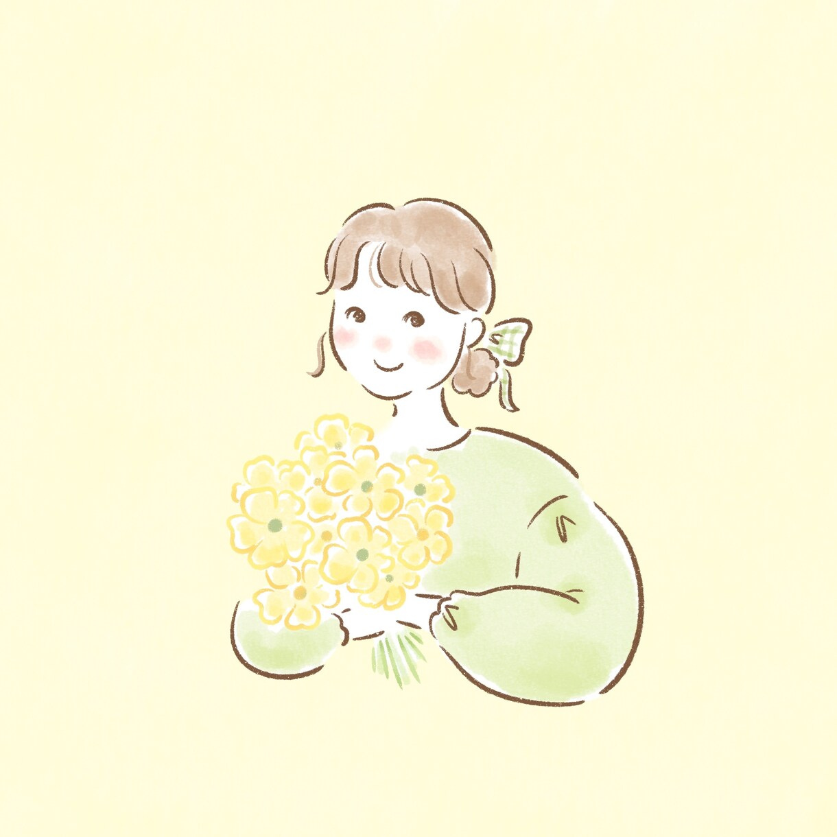 ほんわか可愛い☻デフォルイメラストお描きします オリジナルのアイコンやプレゼントにも！ イメージ5