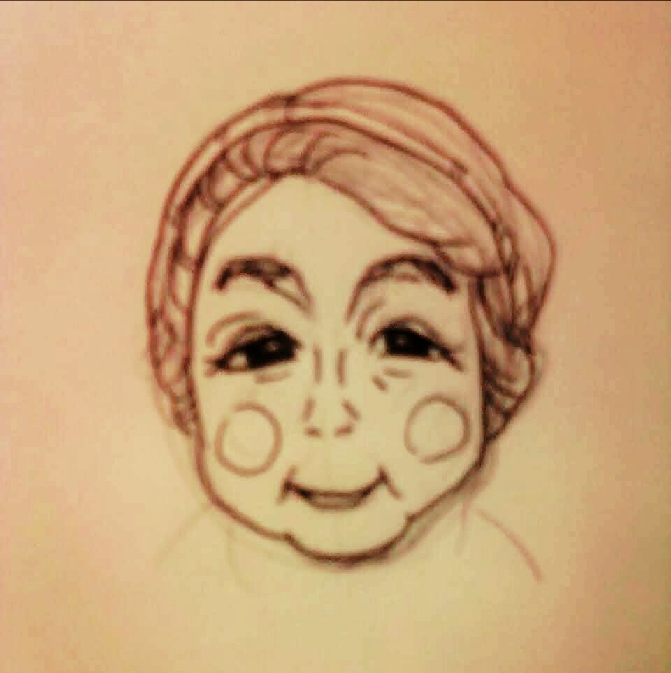 お祝いに最適なシンプルポップな似顔絵を描きます 笑顔がモットー!結婚式や会社の送別、長寿祝いにスマイル似顔絵 イメージ1