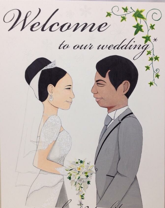 似顔絵をお描きします ＊家族やお友達に絵を贈りたいあなたへ＊誕生日や結婚式などに イメージ1