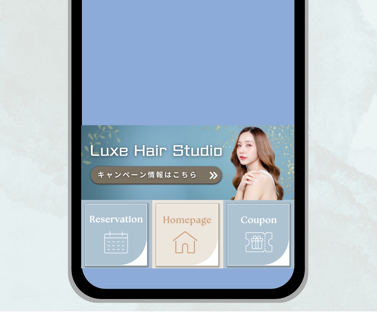 目をひくLINEリッチメニュー、プロが制作します シンプル&おしゃれ！多様なテイストのリッチメニュー制作！ イメージ3