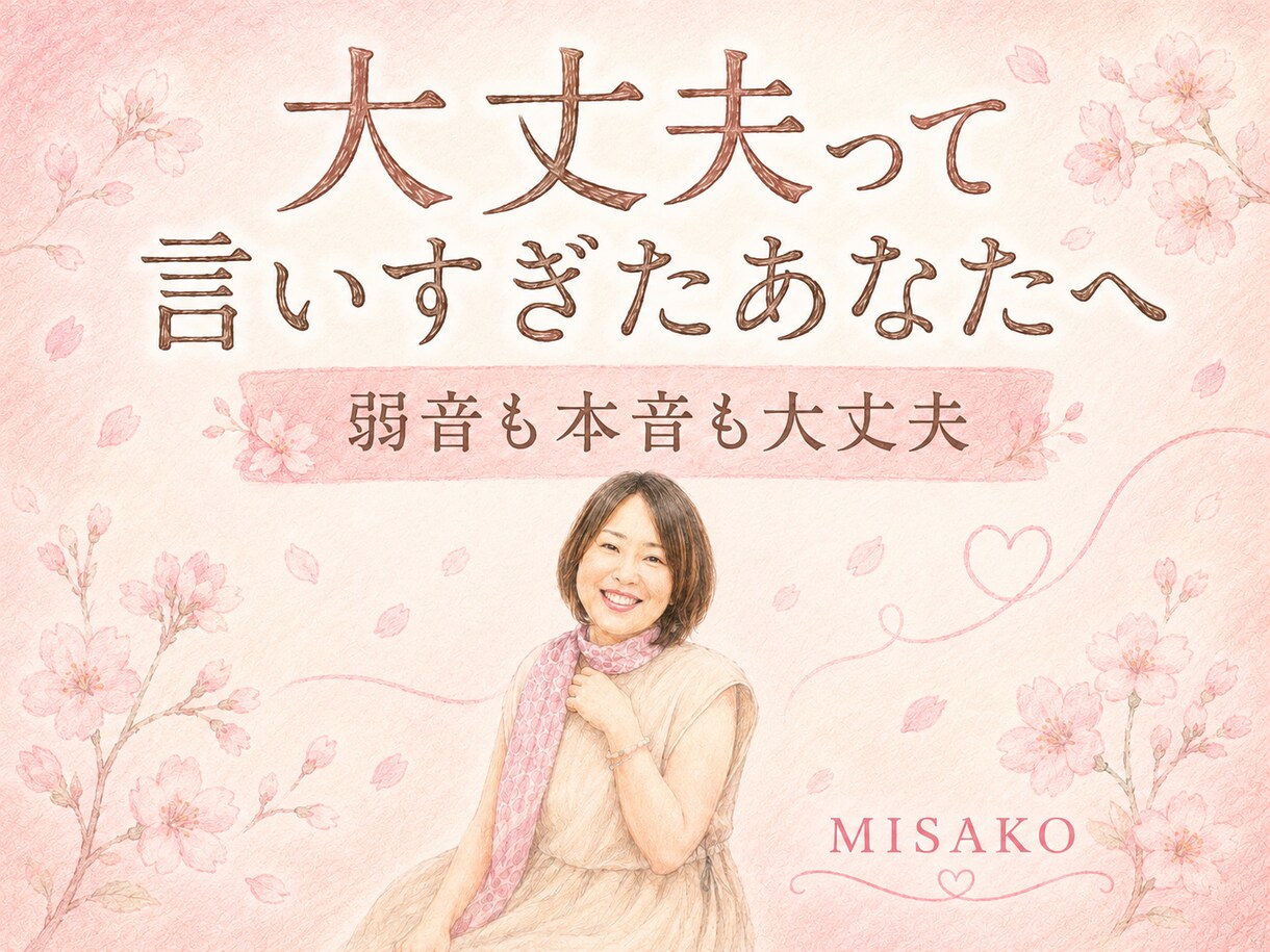 頑張り屋さんの弱音や本音をやさしくお聞きします 仕事を楽しめない理由、聞かせてください イメージ1