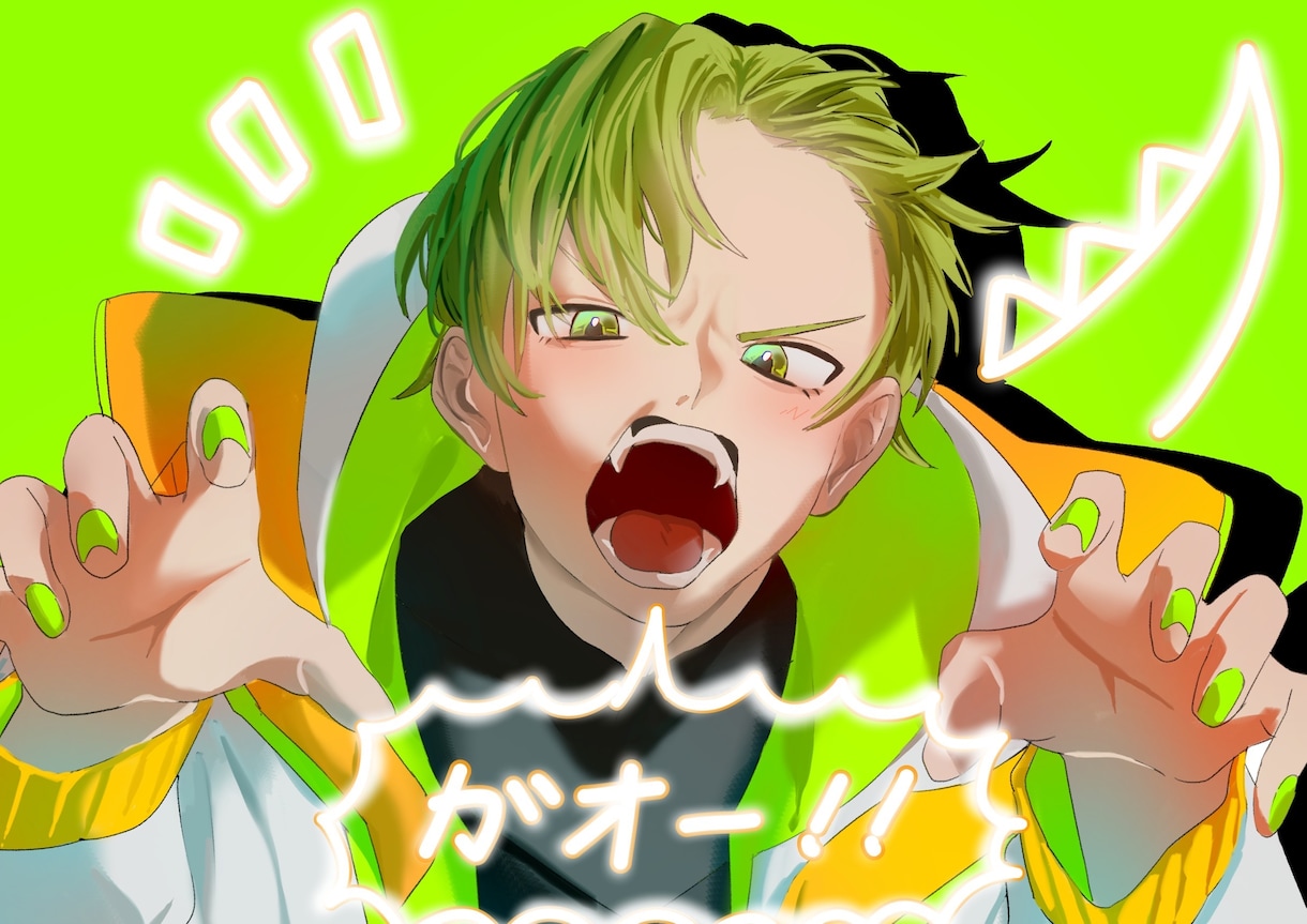 アイコン・1枚絵】綺麗で魅力的なイラスト描きます SNSの顔から動画用まで！透明感のあるイラストをお届け。 イメージ2