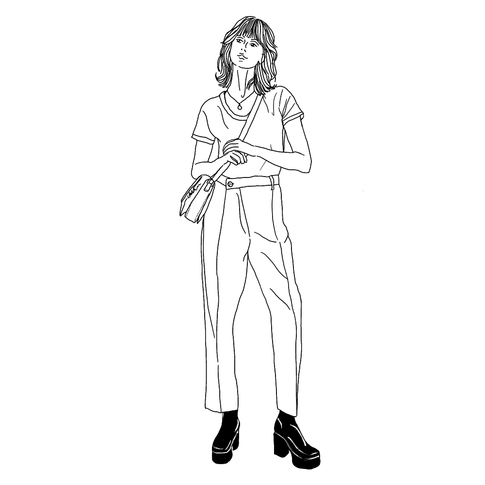 現役ファッションデザイナーが描きます あなただけのおしゃれな線画イラストをご提案いたします♪ イメージ9