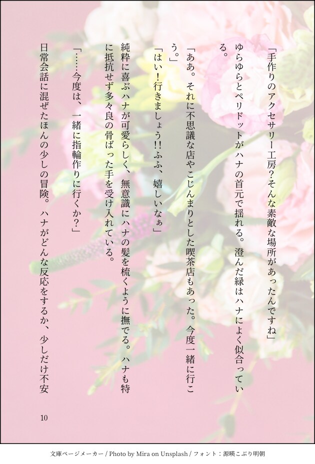 特別な世界をあなたに！あなただけの小説書きます BL/NL/GL対応してます。自分のキャラのSSなどに！ イメージ7