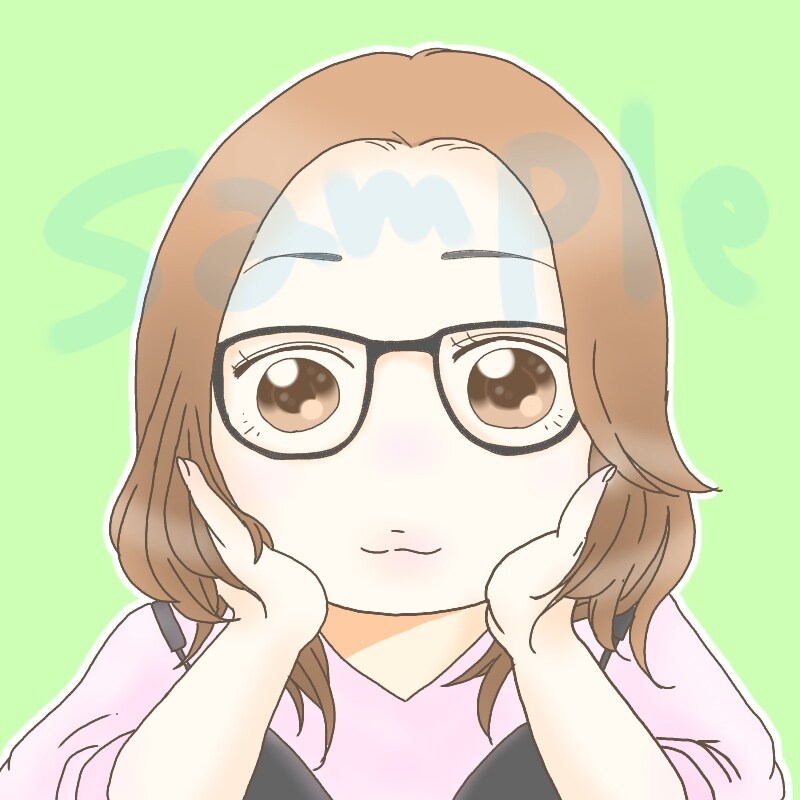 SNSアイコンにオススメのイラスト描きます SNSアイコンにオススメ！デフォルメ・通常など優しいタッチで イメージ7