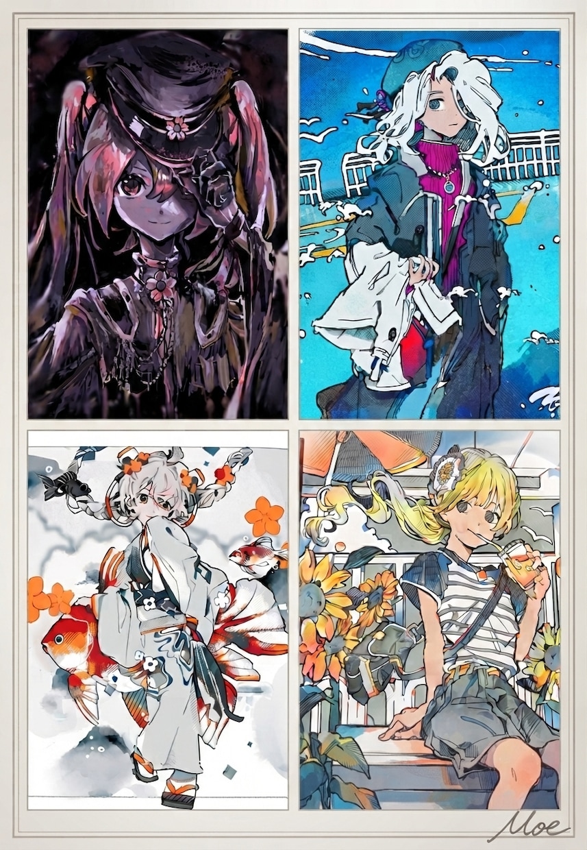 モニター価格！歌ってみたイラスト制作承ります コンテスト受賞のハイクオリティ＆迅速な納品を実現！ イメージ1