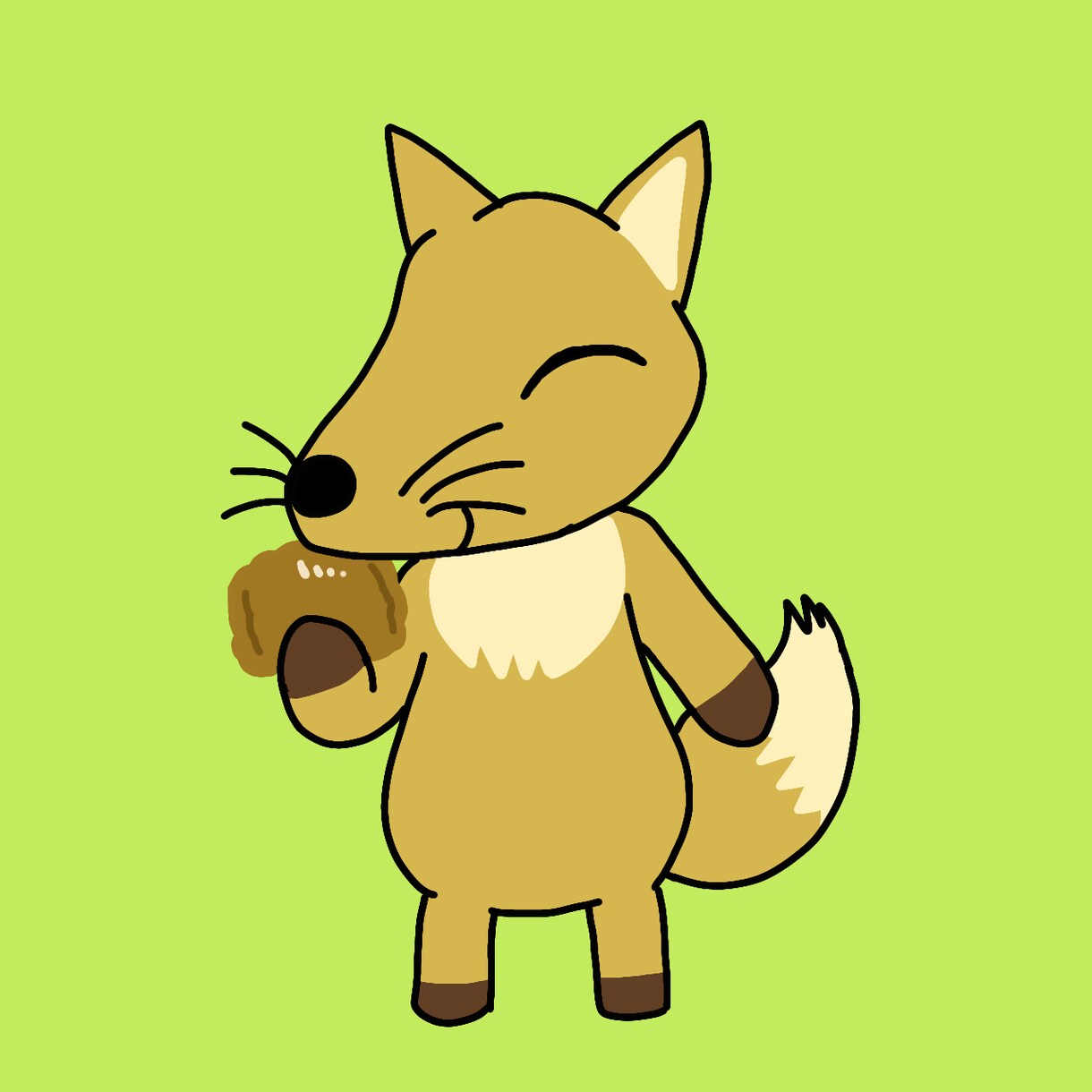 ミニどうぶつ描いてみた出品します シンプルなどうぶつのイラストです！ イメージ2