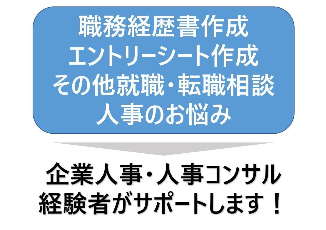 就職・転職・人事関連なんでも相談受け付けます 人事経験＆コンサル経験者がお悩み解決します イメージ1