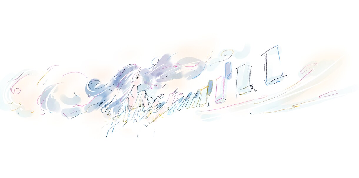 ラフなスケッチ風イラスト描きます ホームページや本などの挿絵に！個人向けイラストも！ イメージ9