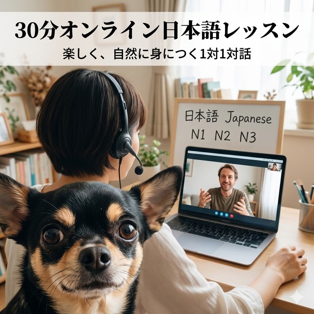 楽しく日本語お教えします 中級～N1目指して楽しく学びましょう イメージ1