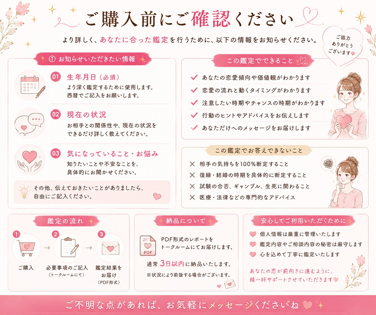 恋愛の流れと動くタイミングを図解付きで整理します 恋愛を当てるより、恋愛を整理する鑑定です イメージ6