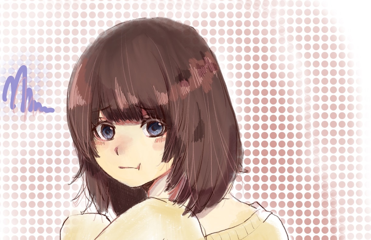 アイコン用のイラストの制作承ります SNSなどにご利用できるゆるっとアイコン イメージ3