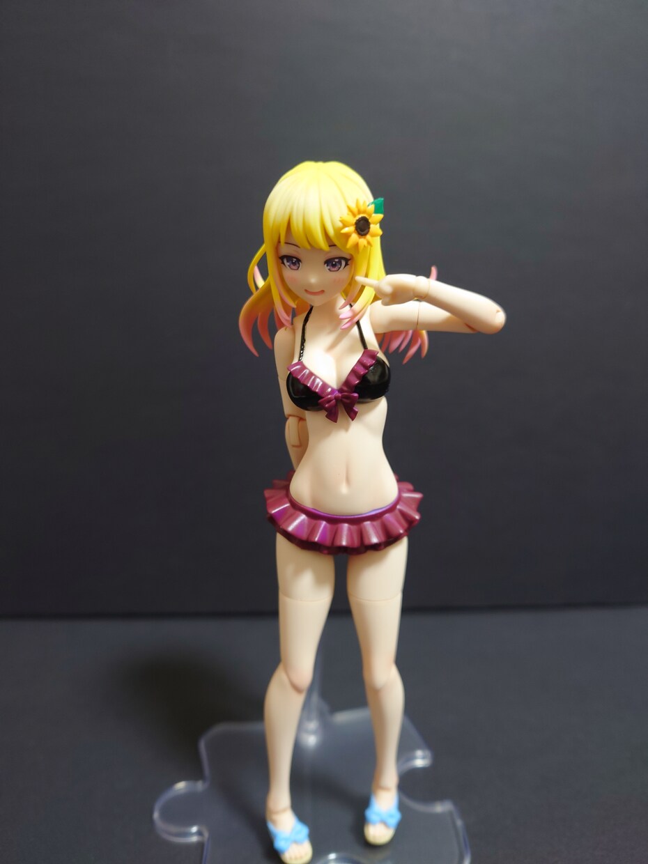 美少女プラモデル制作代行します オリジナルカラー等、好みの色に塗装します。 イメージ5