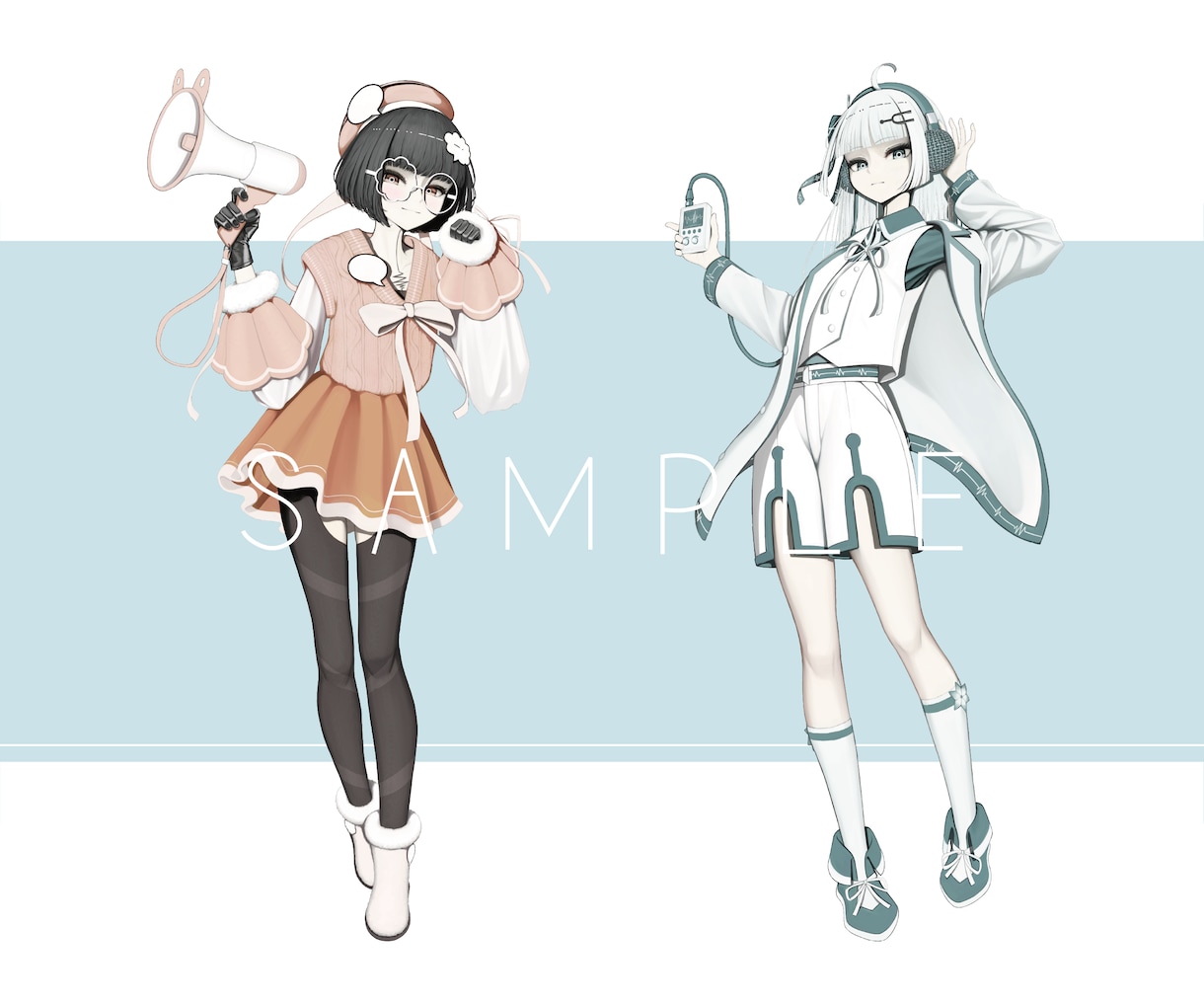 TRPG、ゲーム、Vtuber用の立ち絵を描きます オリジナリティ溢れるキャラクターを制作いたします イメージ4