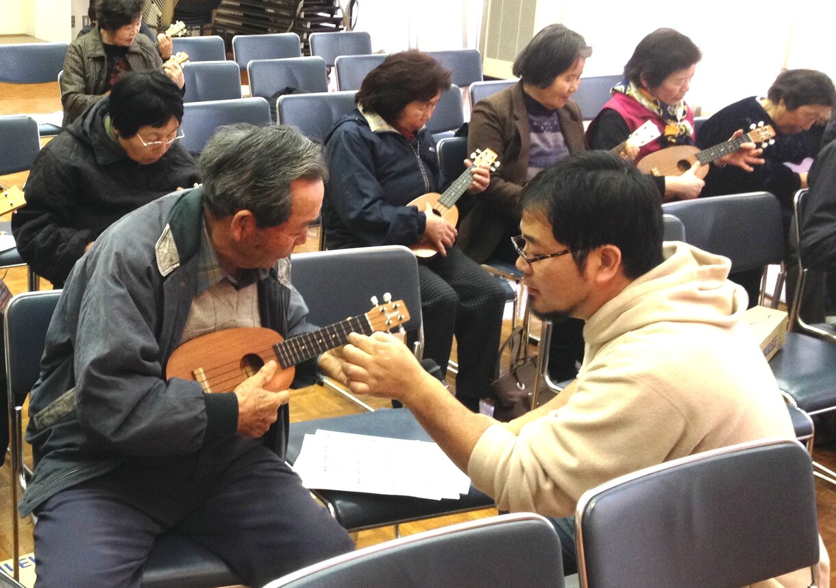優しい先生！ウクレレオンライン開催します 音楽も楽器も楽譜もまるでダメなあなた、私におまかせ下さい！！ イメージ1