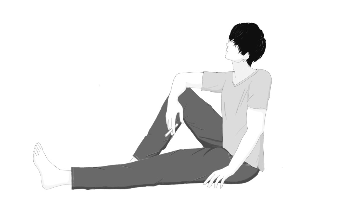 こういうイラストすぐ描きます モノクロのイラストをすぐ描きます イメージ2