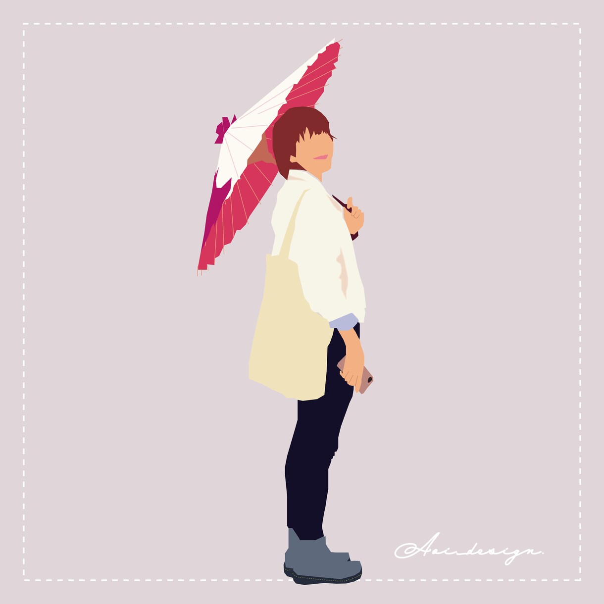 お気に入りの写真でイラスト描きます SNSのアイコンにも！想い出をイラストにします☺ イメージ2
