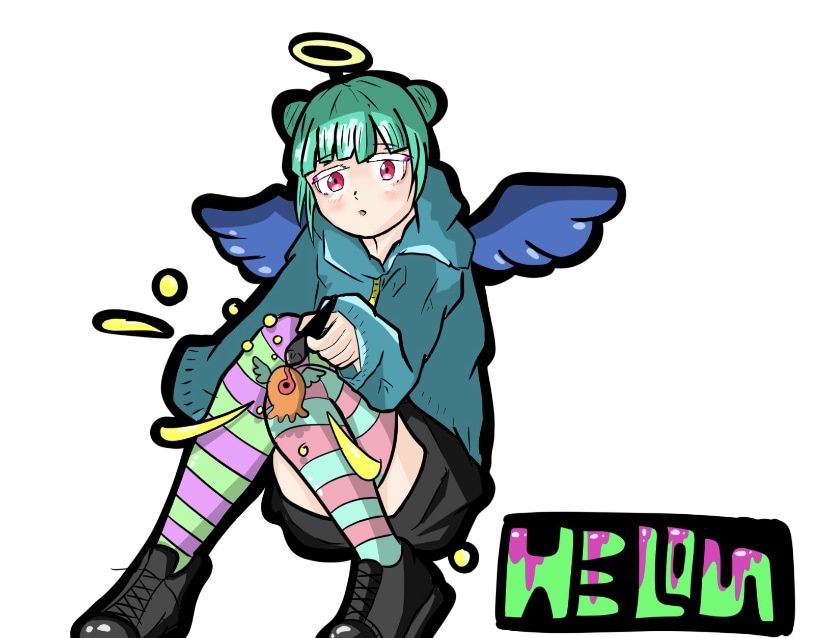 アイコンやヘッダーイラスト描いてデザインします アイコンとヘッダーサムネ用でも大丈夫です イメージ2
