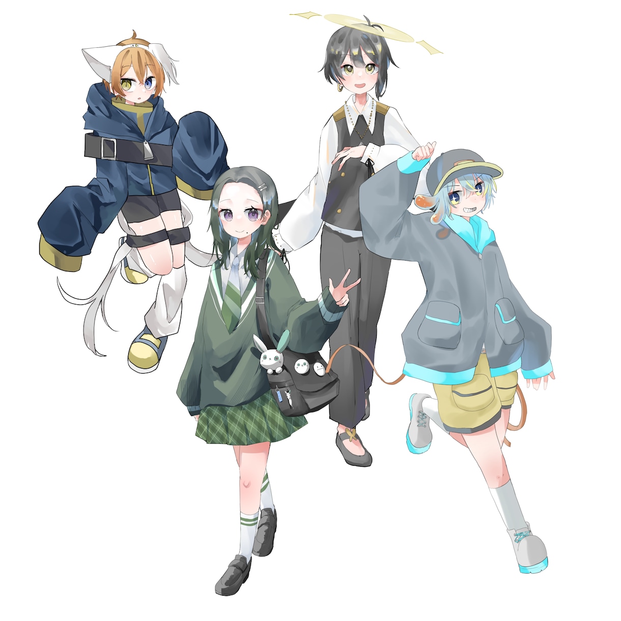 最短即日納品！trpg用立ち絵まで描きます ☆表情差分追加可能です！バストアップも✨ イメージ2