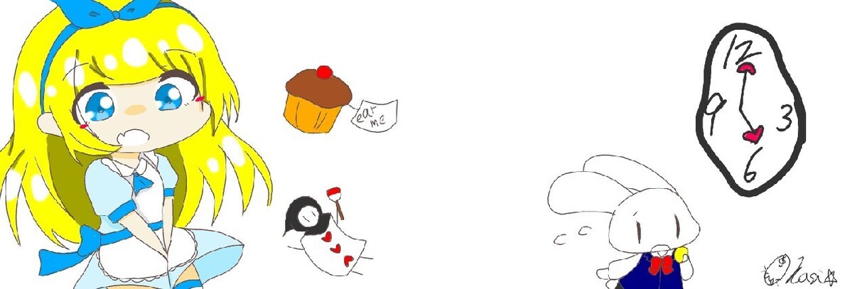 Twitterのヘッダー描きます オリジナルヘッダーがほしい方へ イメージ3