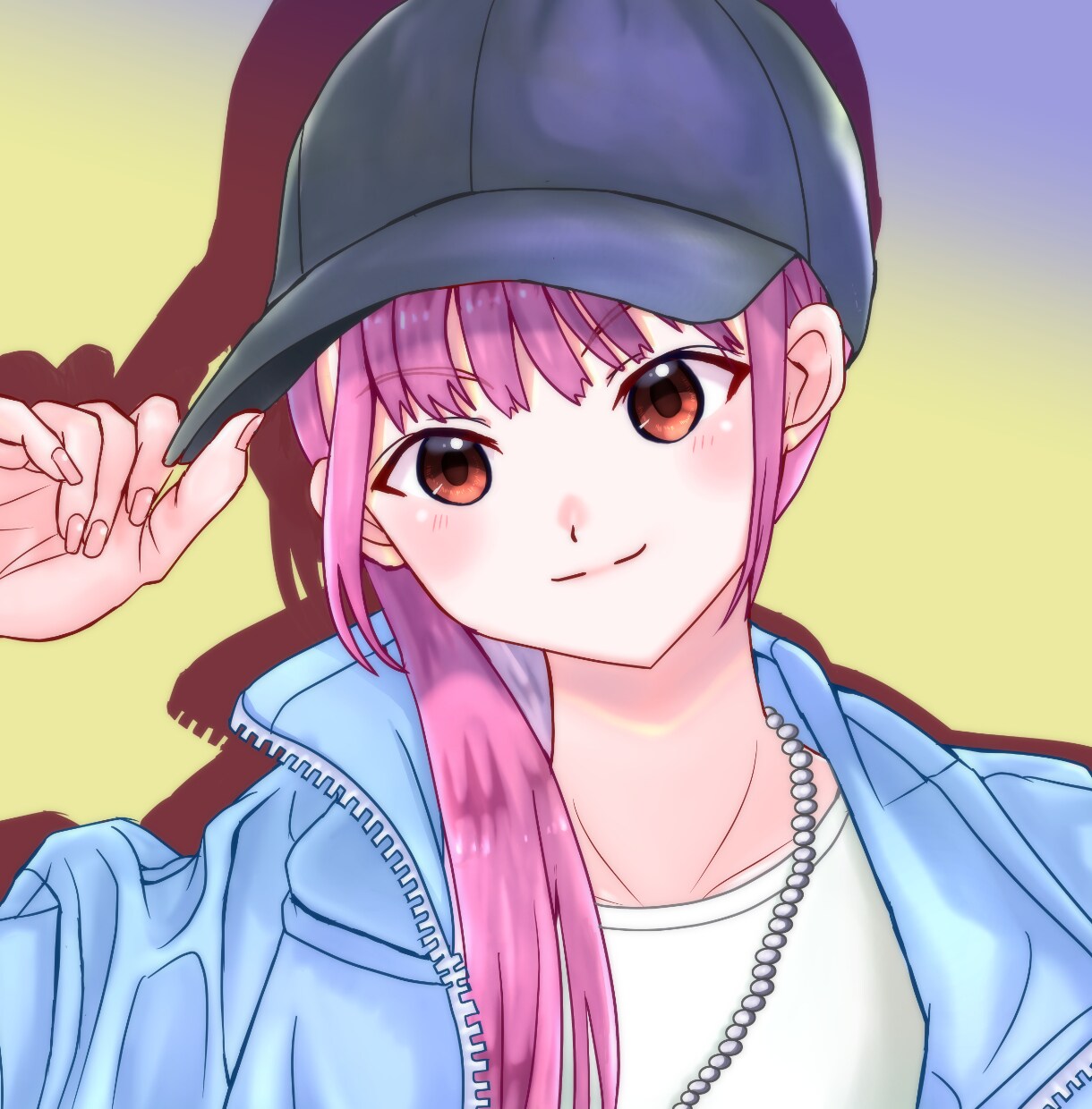 明るい印象のアイコンやアニメ似顔絵等お描きします 簡単な背景は無料。商用可。印象に残るプレゼント等に イメージ2