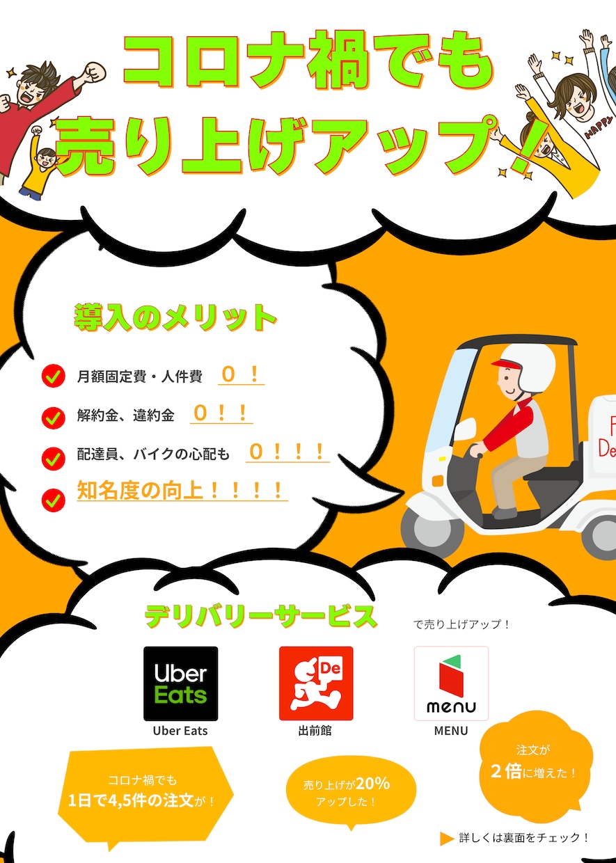業種問いません！チラシ・フライヤーを制作します 新サービスを始める方、個人事業主様、ぜひご活用下さい！ イメージ2