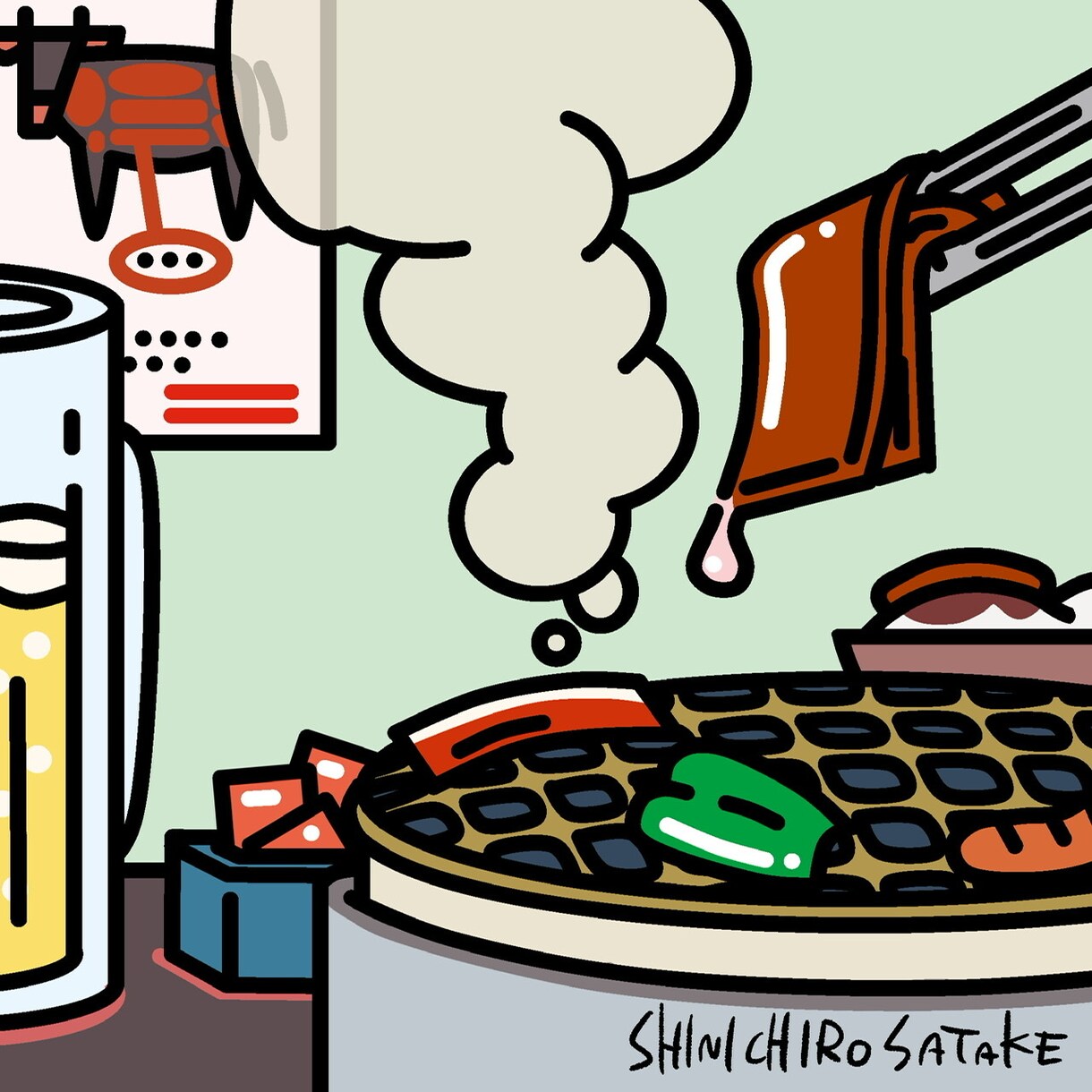 お店(飲食)のユニフォーム描いちゃいます めっちゃお洒落な飲食店Tシャツで人材確保しましょう！ イメージ7
