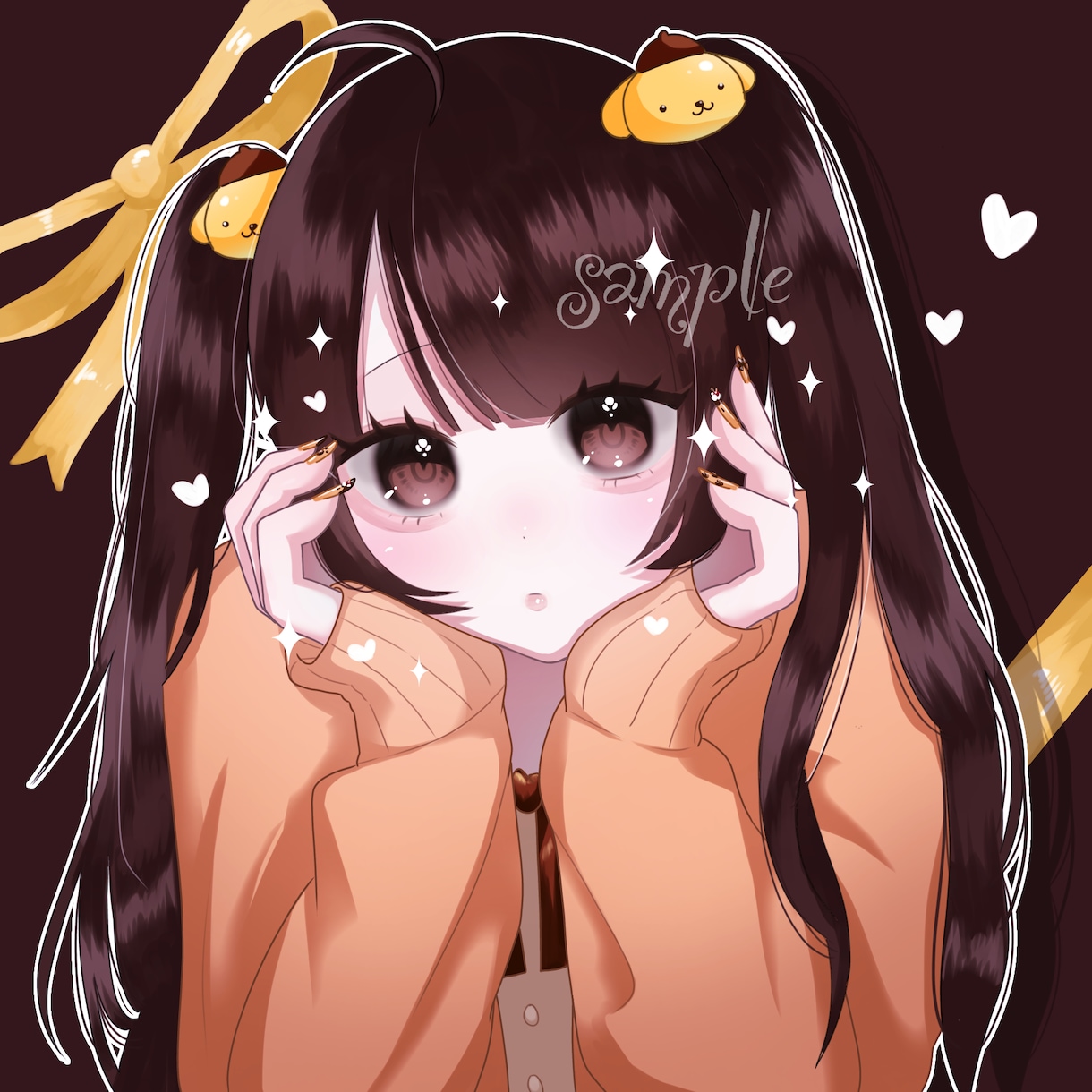 最短2日！可愛く透明感ある女の子描きます 背景無料、商用、二次利用可！様々な場面でお使いください イメージ7