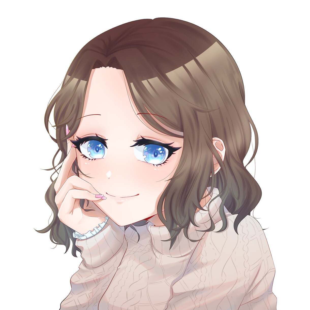 歌ってみた用イラスト・アイコン等制作いたします 可愛い女の子もかっこいい男の子もお任せ下さい！ イメージ4