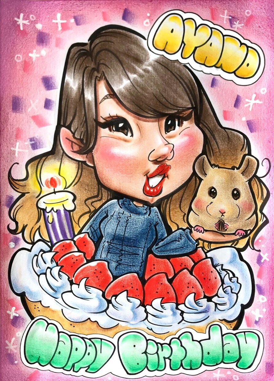 キャラクタータッチの似顔絵お描きします 似ていて可愛らしくお描きします★ イメージ4