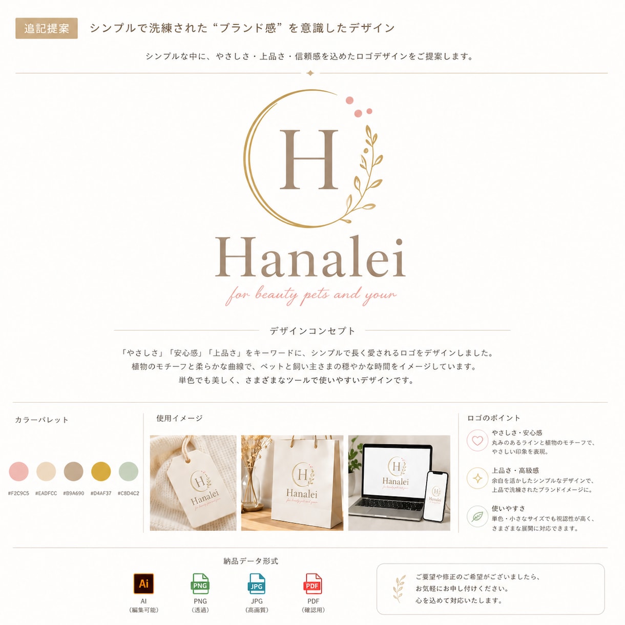 シンプルで印象に残るロゴを制作します 修正対応込みで丁寧に制作します。 イメージ6