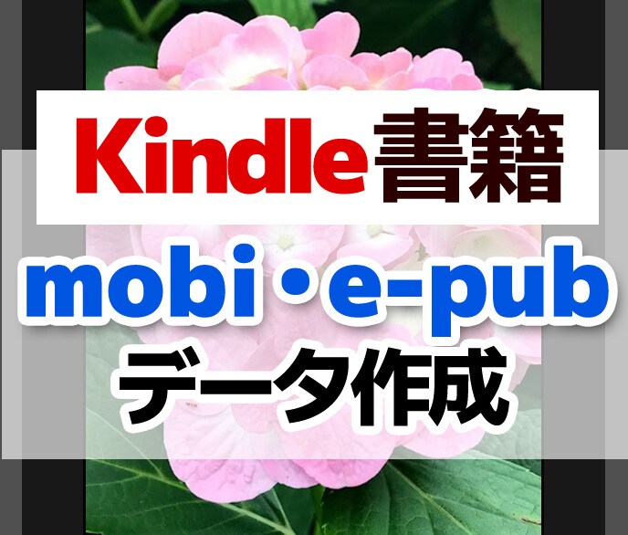 Kindle用の書籍データ作ります e-pub・mobiのみ(○ 絵・画像メイン　△文章メイン） イメージ1