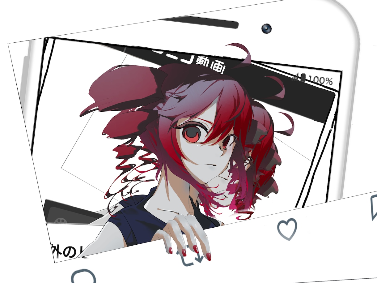VTuberの立ち絵を描きます 最短1週間で納品完了！気分差分あり イメージ3