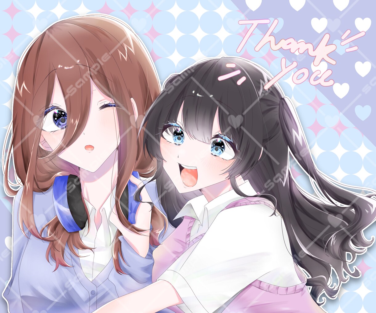 夢絵、イラスト描きます 夢絵をメインなややアイコンイラスト可愛いものを描きます！！ イメージ3