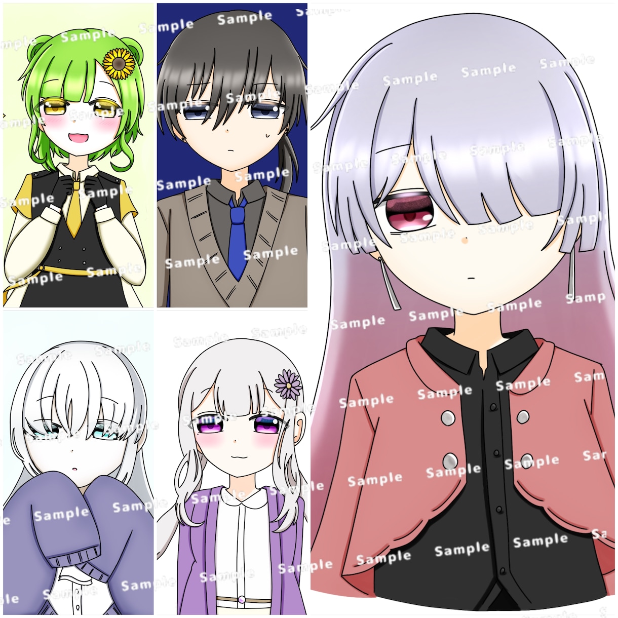 アニメ塗り/可愛い雰囲気のイラスト描きます TRPG・創作等丁寧に仕上げます イメージ4