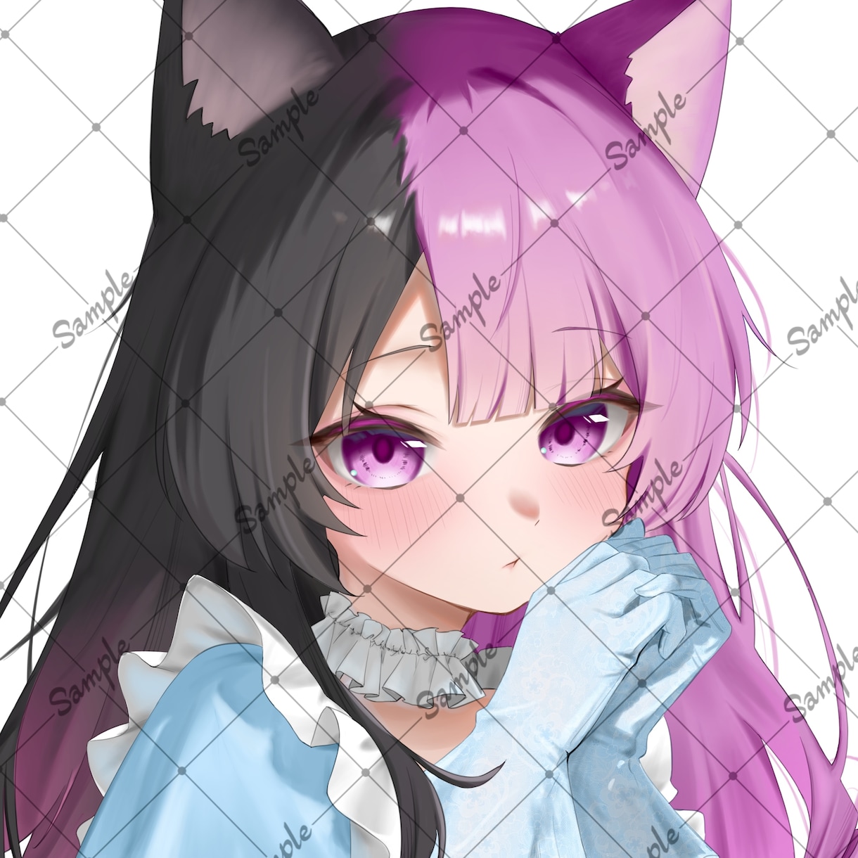 かわいい女の子のイラストを描きます あなたの理想のキャラクターを形にします イメージ3