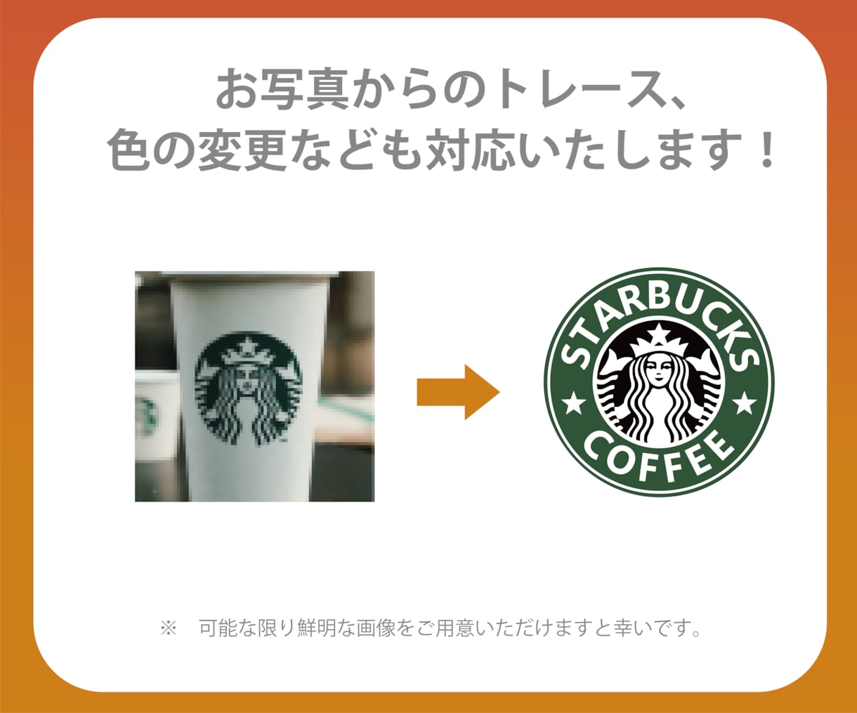 丁寧、正確にトレースいたします 粗い画像・文字もきれいにAiデータ化いたします！ イメージ3