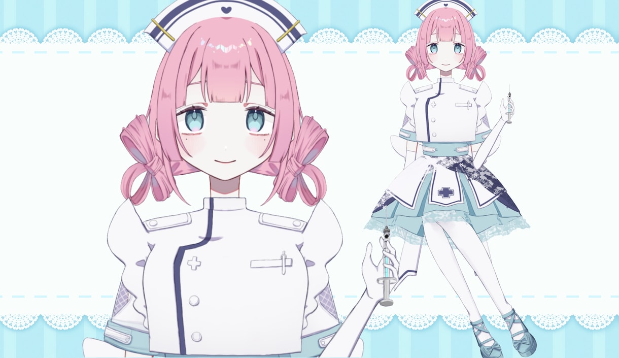 live2dのデザインからモデリングまでできます VTuberスターターキット!表情差分までつきます! イメージ5