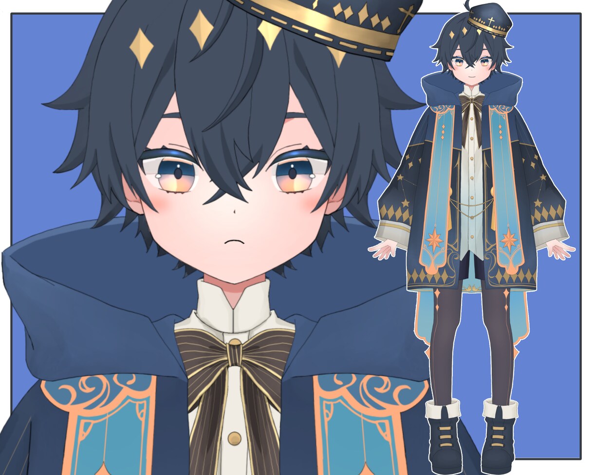 かわいい女性Vtuberモデル制作します キャラデザからモデリング一括無料修正アフターフォロー込み イメージ2