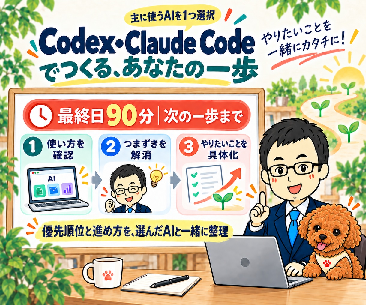 Codex・Claude Codeを教えます AIツール作成・業務自動化｜1週間の実践講座 イメージ7